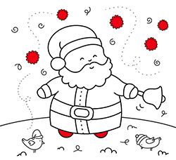 Dibujos de Navidad para colorear online o imprimir