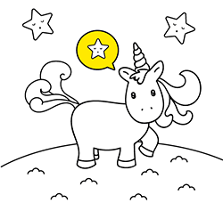 Featured image of post Dibujos Para Colorear De Unicornios Kawaii Faciles Esta clase de dibujos son perfectos ya que su estilo llena de vida