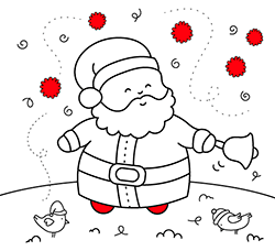 Dibujos de Navidad para colorear online e imprimir